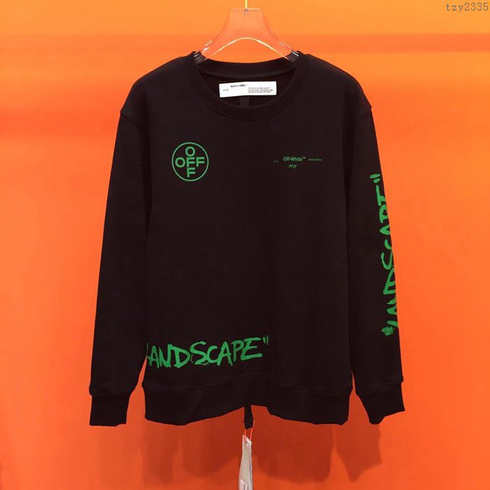 OffWhite男裝 19-20FW新款 最高品質 off男士圓領男衛衣 男士秋季新款單品  tzy2335