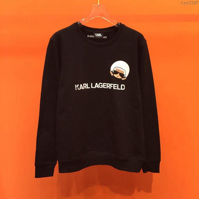 karl lagerfeld 19/20FW新款 最高品質 男士圓領衛衣 男士秋季最新單品  tzy2347