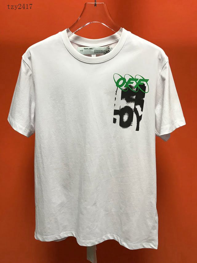 OffWhite夏裝短袖 頂級版本 off2020新款男T恤  tzy2417