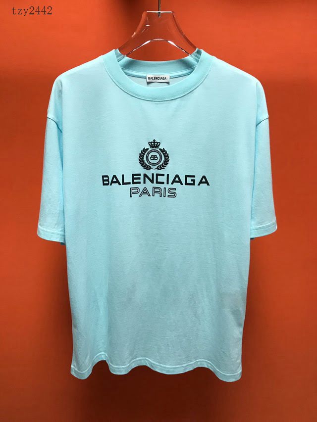 Balenciaga男T恤 2020新款 頂級版本 巴黎世家男短袖衣  tzy2442