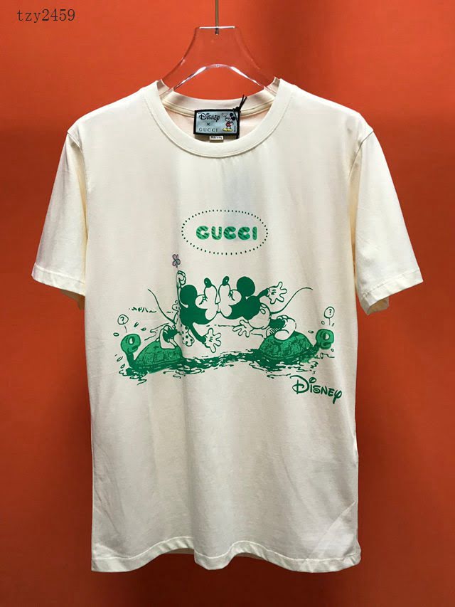 Gucci夏裝短袖 頂級版本 古馳2020新款T恤 男女同款  tzy2459