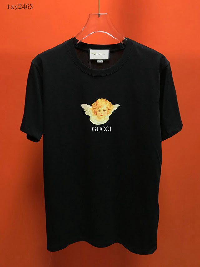 Gucci夏裝短袖 頂級品質 古馳2020新款T恤 男女同款  tzy2463