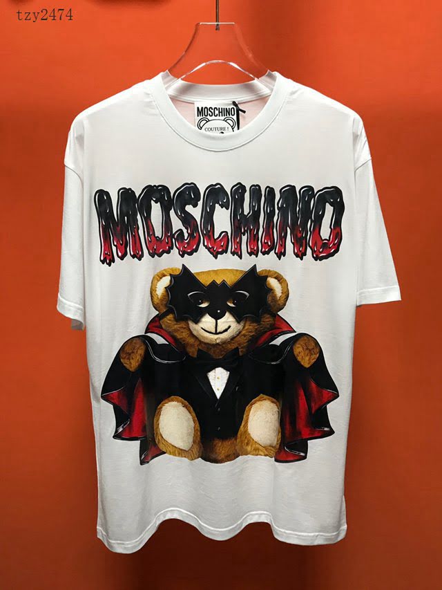 Moschino短袖衣 2020新款T恤 男女同款  tzy2474