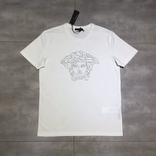 Versace男短袖 範思哲2020經典款男裝 新款圓領T恤  tzy2495
