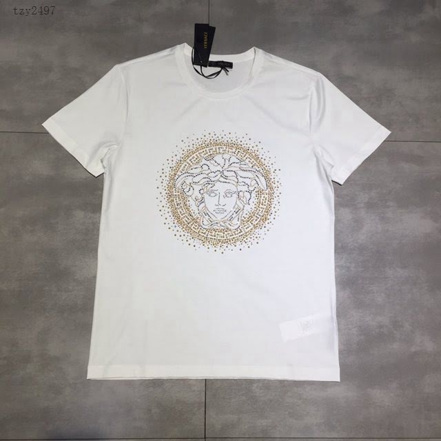 Versace男短袖 範思哲2020經典款男裝 新款圓領T恤  tzy2497