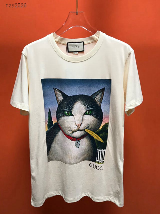 Gucci男T恤 2020新款短袖衣 頂級品質 古馳男款  tzy2526