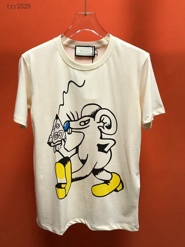Gucci男T恤 2020新款短袖衣 頂級品質 古馳男款  tzy2529