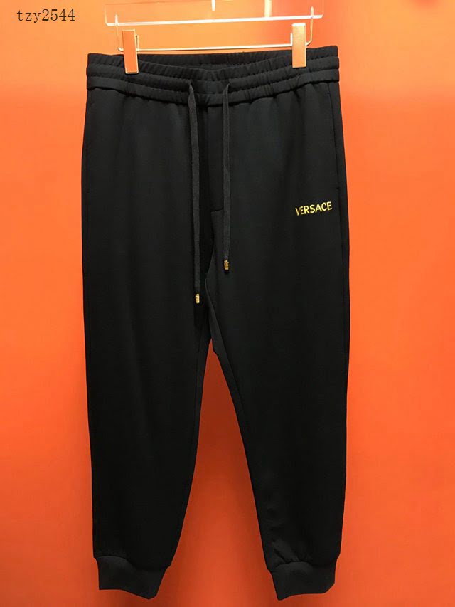 Versace男衛褲 範思哲2020款男裝 頂級品質 新款刺繡休閒褲  tzy2544