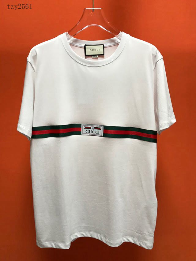 Gucci男T恤 2020新款短袖衣 男女同款 最高品質 古奇女款短袖  tzy2561