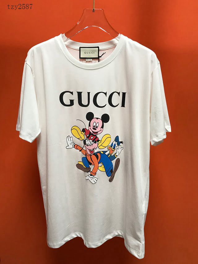 Gucci男T恤 2020新款短袖衣 最高品質 古馳男裝  tzy2587