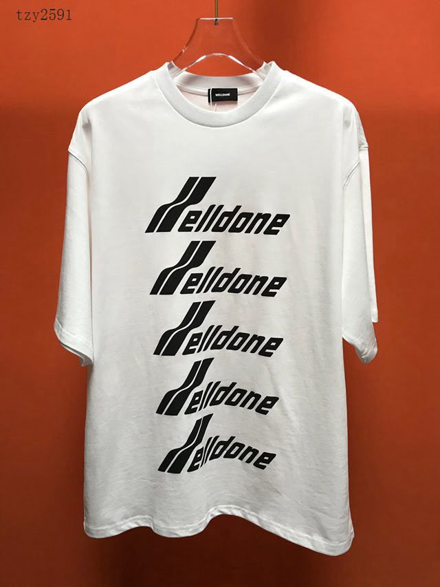 welldone夏款短袖衣 2020新款T恤 男女同款 頂級品質  tzy2591