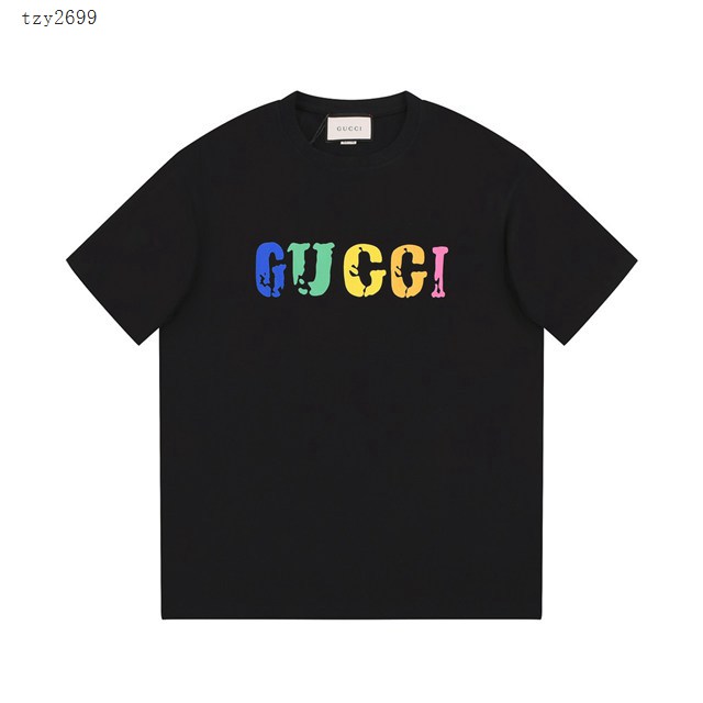 Gucci古奇專櫃古馳2023SS新款印花T恤 男女同款 tzy2699