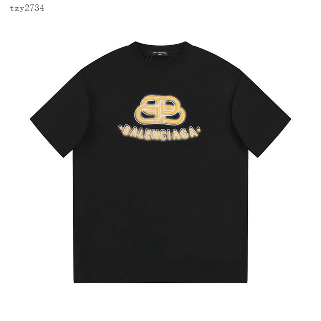Balenciaga專櫃巴黎世家2023SS新款印花T恤 男女同款 tzy2734