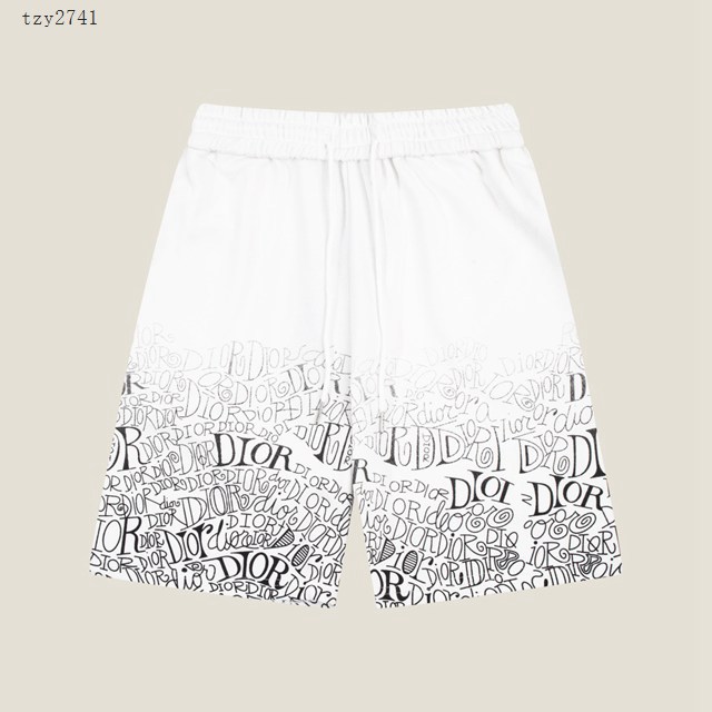 Dior專櫃迪奧2023SS新款印花短褲 男女同款 tzy2741
