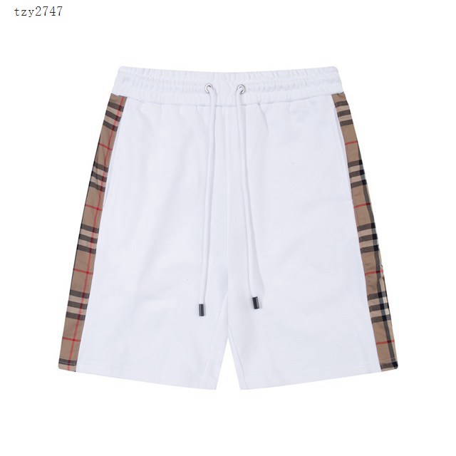 Burberry專櫃巴寶莉2023SS新款拼接格子短褲 男女同款 tzy2747