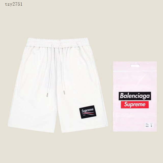 Balenciaga專櫃巴黎世家2023SS新款印花短褲 男女同款 tzy2751