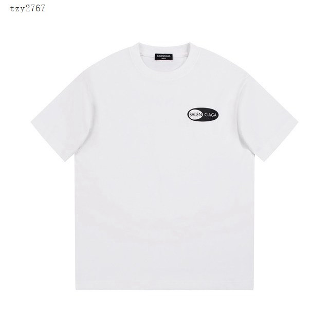 Balenciaga專櫃巴黎世家2023SS新款印花T恤 男女同款 tzy2767