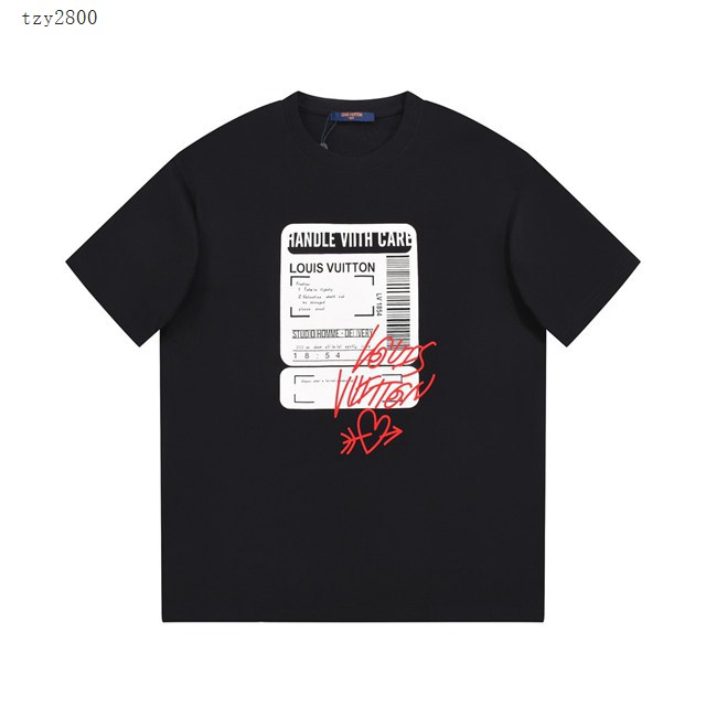 Louisvuitton路易威登Lv專門店2023SS新款印花T恤 男女同款 tzy2800