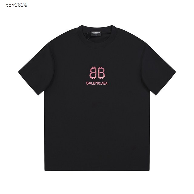 Balenciaga專櫃巴黎世家2023SS新款印花T恤 男女同款 tzy2824