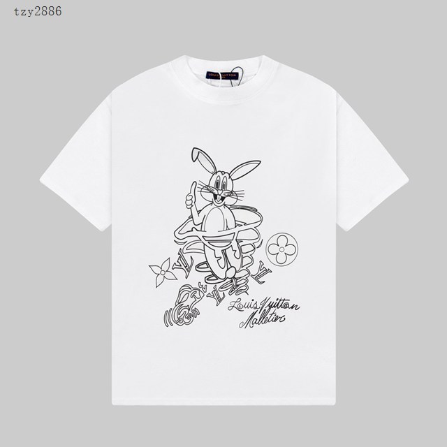 Louisvuitton路易威登Lv專門店2023SS新款印花T恤 男女同款 tzy2886