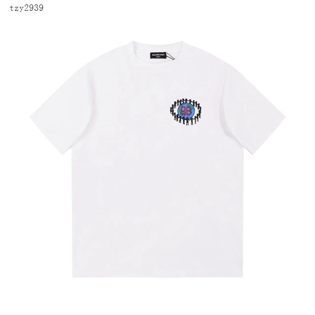 Balenciaga專櫃巴黎世家2023SS新款印花T恤 男女同款 tzy2939