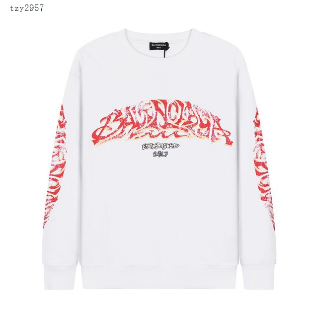 Balenciaga專櫃巴黎世家2023FW新款印花衛衣 男女同款 tzy2957