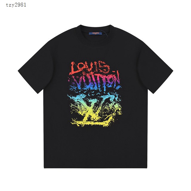 Louisvuitton路易威登Lv專門店2023SS新款印花T恤 男女同款 tzy2981