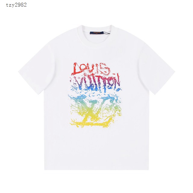 Louisvuitton路易威登Lv專門店2023SS新款印花T恤 男女同款 tzy2982