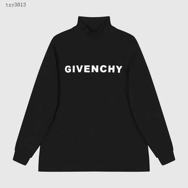 Givenchy專櫃紀梵希專門店2023FW新款印花高領長袖打底衫 男女同款 tzy3013