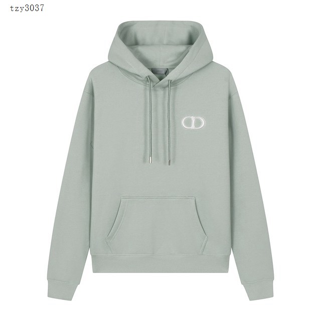 Dior專櫃迪奧2023FW新款刺繡拉絨連帽衛衣 男女同款 tzy3037