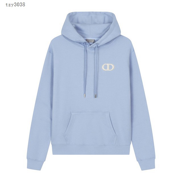 Dior專櫃迪奧2023FW新款刺繡拉絨連帽衛衣 男女同款 tzy3038