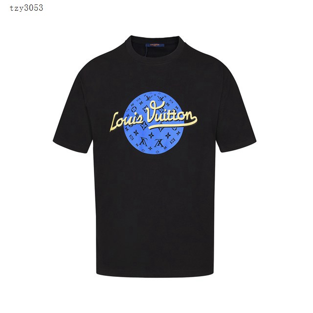 Louisvuitton路易威登Lv專門店2023FW新款印花T恤 男女同款 tzy3053