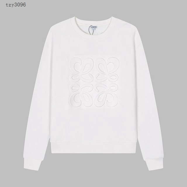 Loewe專櫃羅意威2023FW新款立體壓花工藝衛衣 男女同款 tzy3096