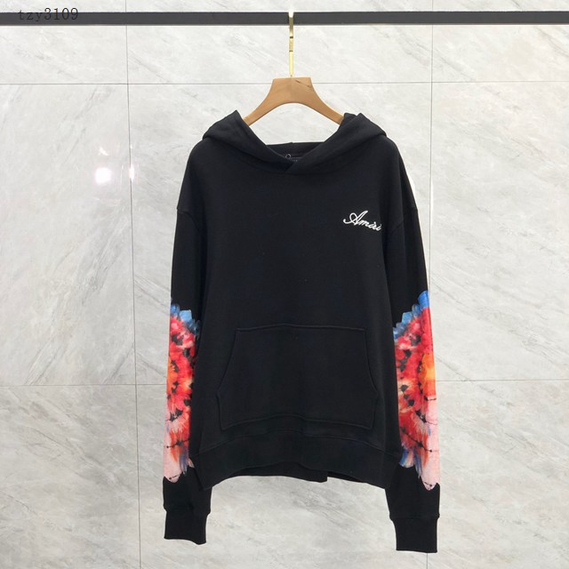 Ami專櫃2023FW新款刺繡印花連帽衛衣 男女同款 tzy3109