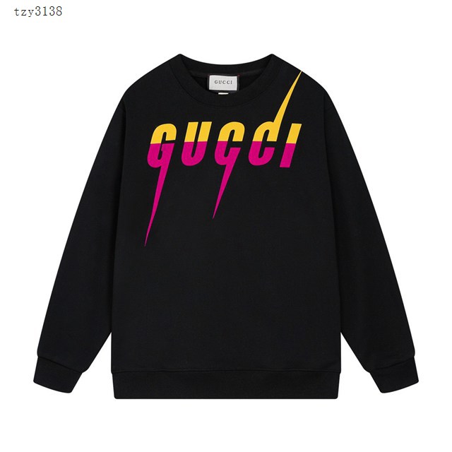 Gucci古奇專櫃古馳2023FW新款印花圓領衛衣 男女同款 tzy3138