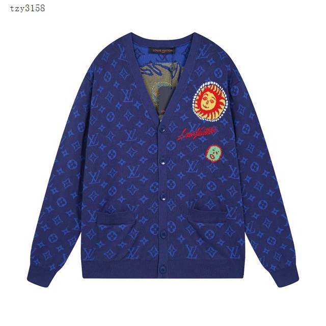 Louisvuitton路易威登Lv專門店2023FW新款提花針織毛衣開衫 男女同款 tzy3158