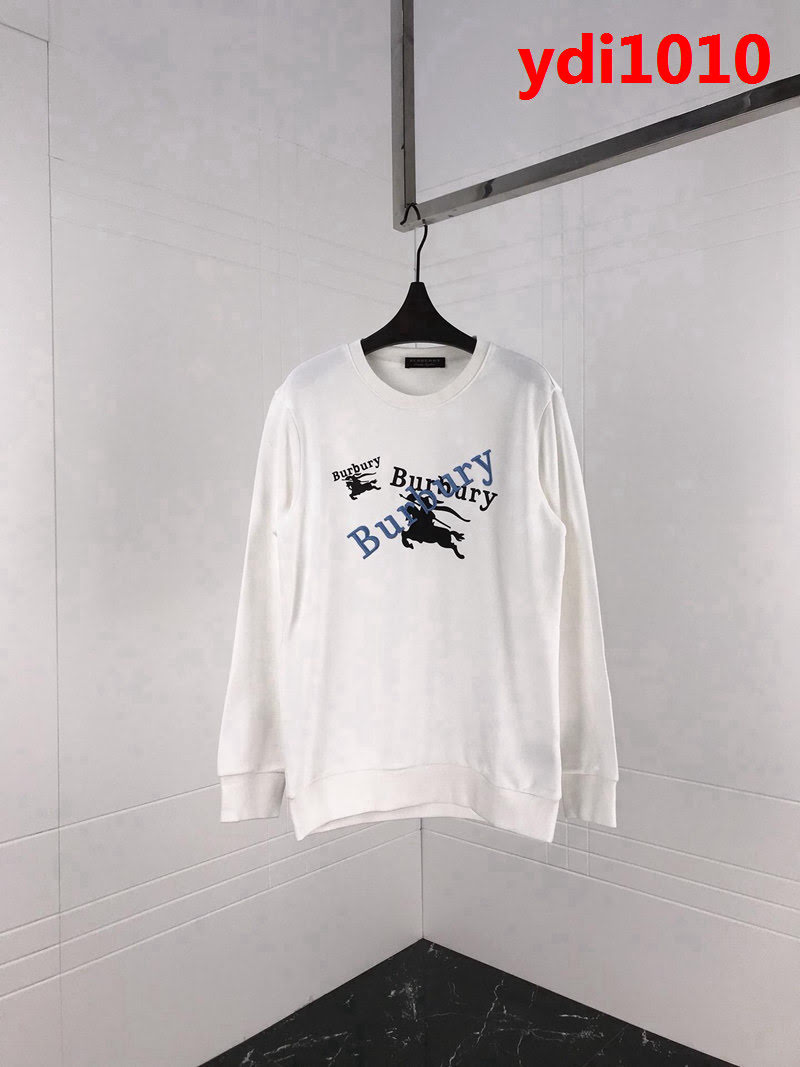 BURBERRY巴寶莉 18ss秋冬 專櫃同步 騎士印花刺繡字母 純棉衛衣 ydi1010