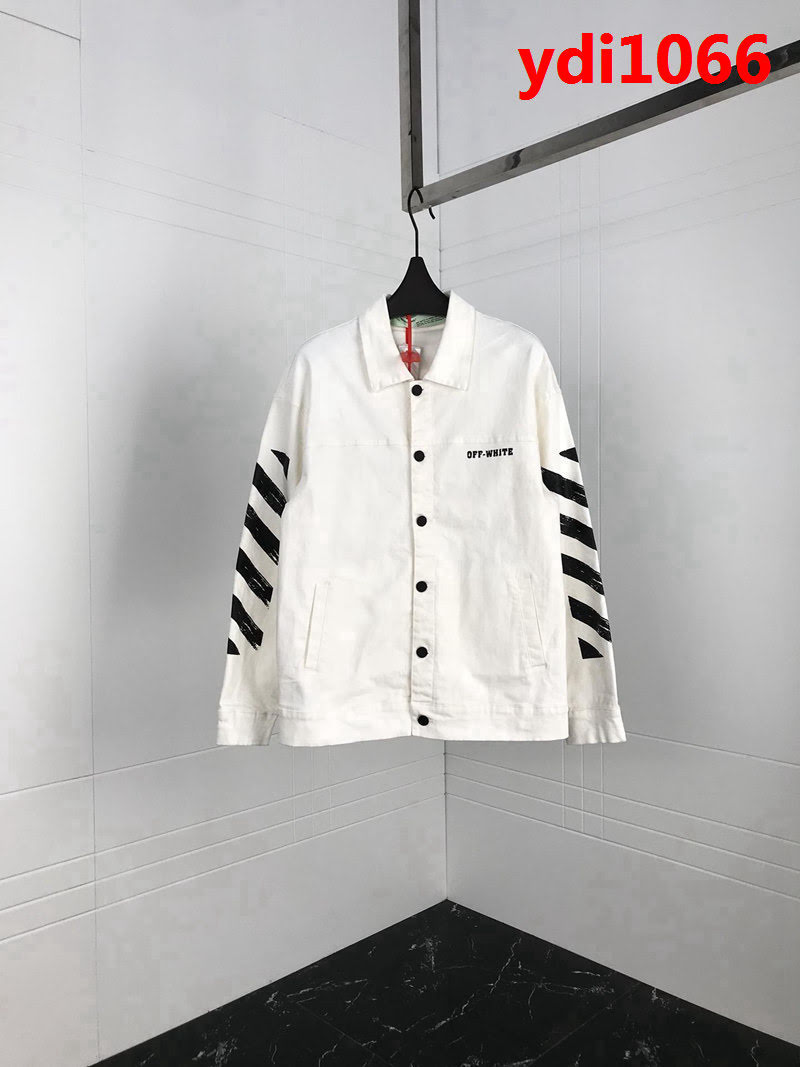 OFFwhite 18ss秋冬新款 薄款牛仔外套 水洗牛仔 男女同款 ydi1066