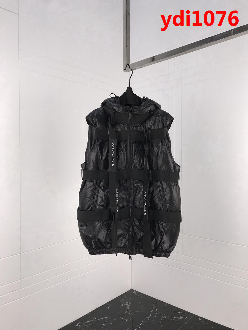 MONCLER蒙口 18FW秋冬新款 多織帶羽絨服 馬甲 男女同款  ydi1076