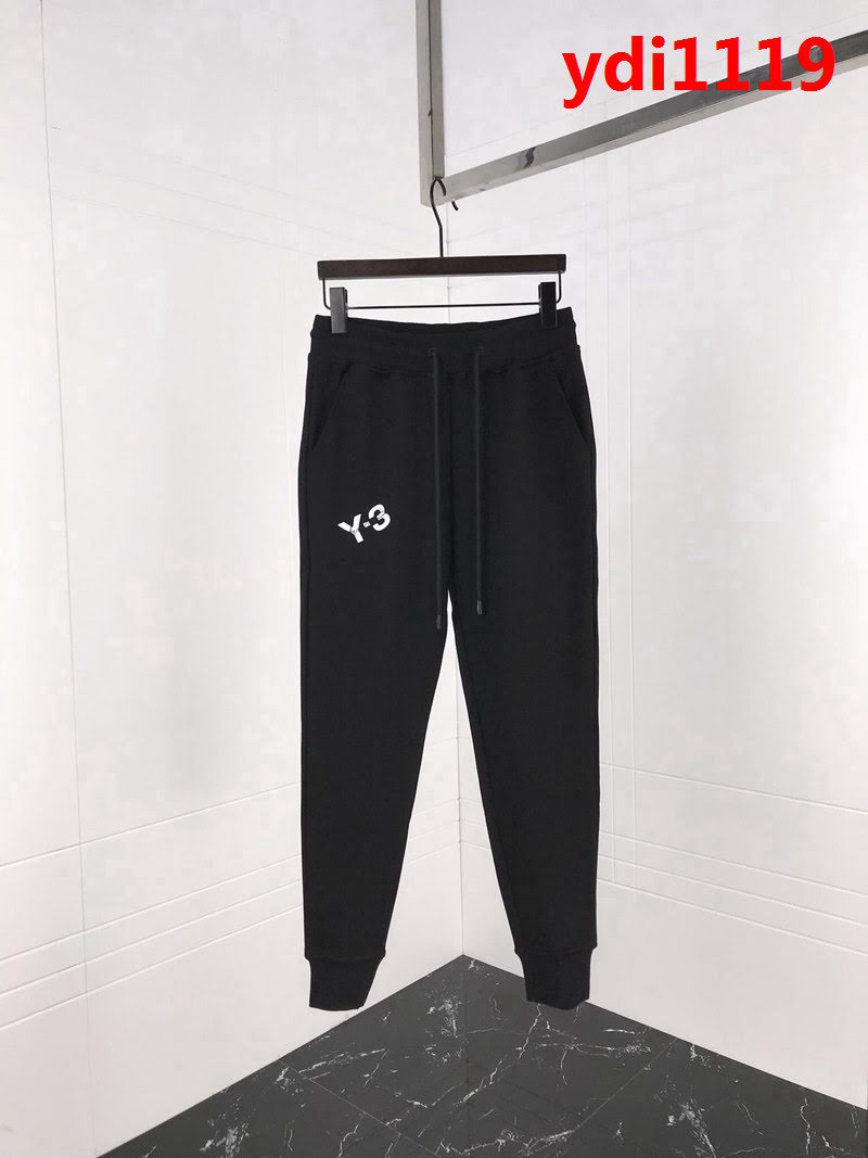 Y-3山本耀司 山本耀司 18ss秋冬新款 刺繡簽名字母印花衛褲 ydi1119