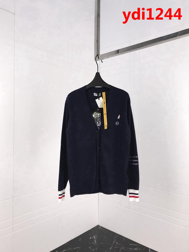 MONCLER蒙口 X 藤原浩合作款 時尚潮流 羊毛開衫毛衣 情侶款 ydi1244
