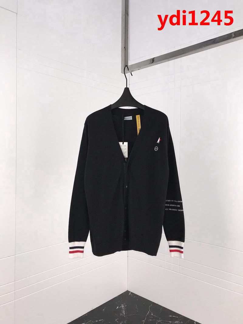 MONCLER蒙口 X 藤原浩合作款 時尚潮流 羊毛開衫毛衣 情侶款 ydi1245