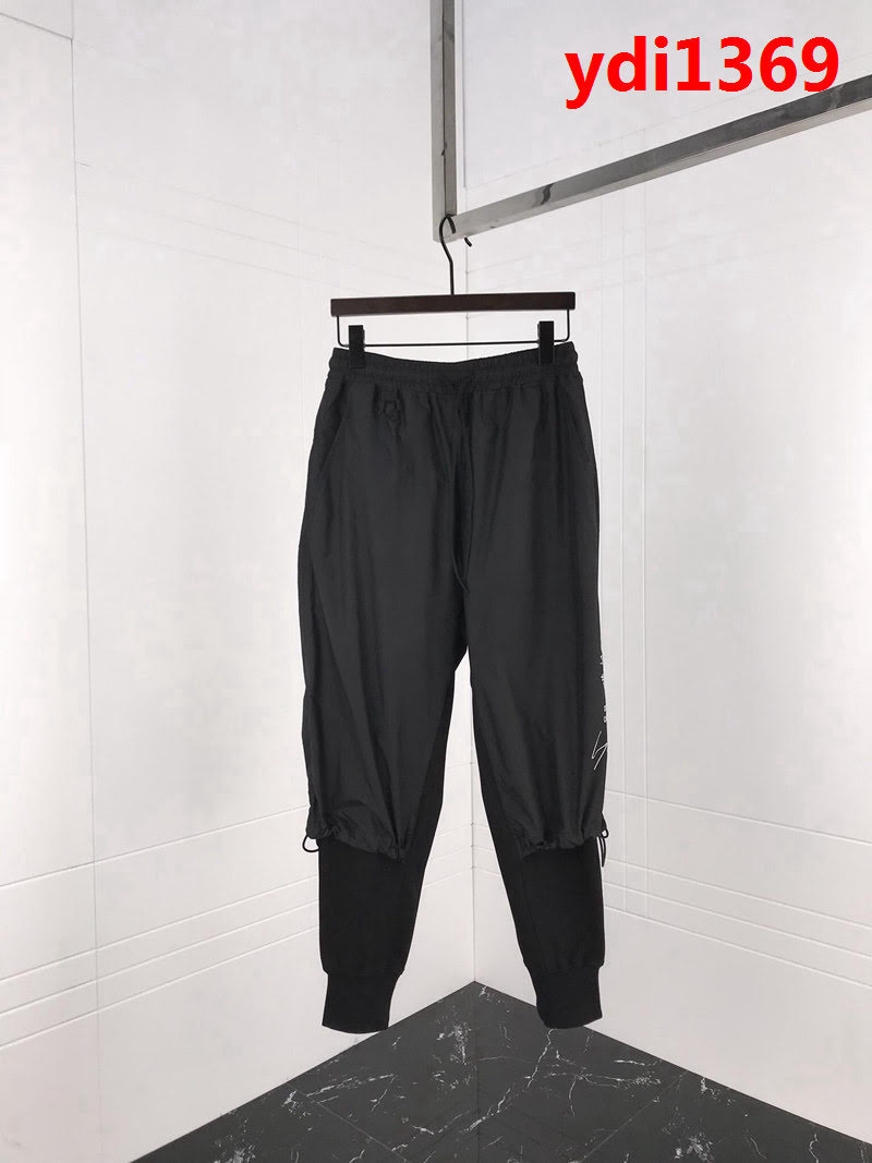 Y-3山本耀司 爆炸單品 18年秋冬新款 微跨 假兩件男款休閒褲 ydi1369