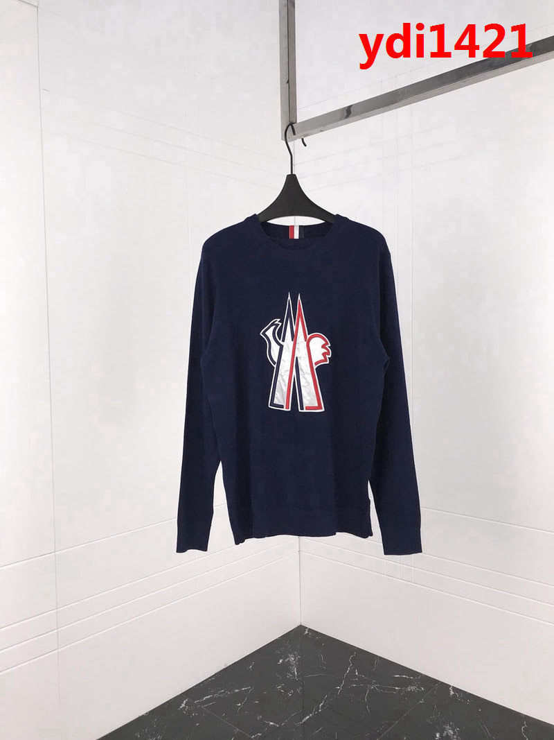MONCLER蒙口 18ss秋冬新款 經典刺繡貼布圖案 毛衣 男女同款 ydi1421