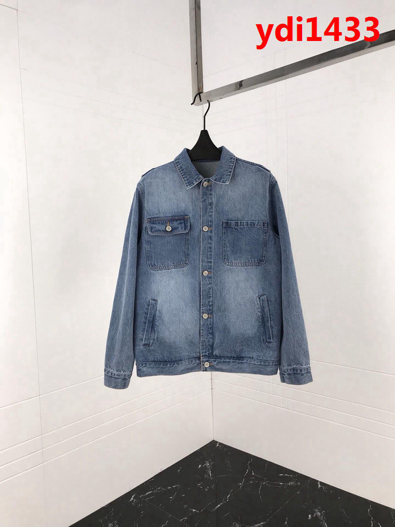 MOSCHIN莫斯奇諾 18秋冬新款 淺藍色 水洗牛仔外套 男女同款 ydi1433