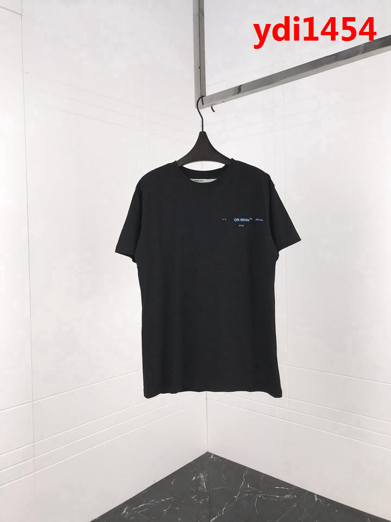 OFF-white19ss春夏新款 漸變色箭頭 精梳棉短袖 男女同款 ydi1454