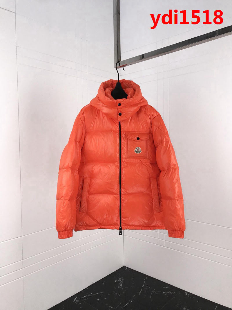 MONCLER蒙口 18冬季新款 亮橘色 輕便保暖 男款羽絨服 ydi1518