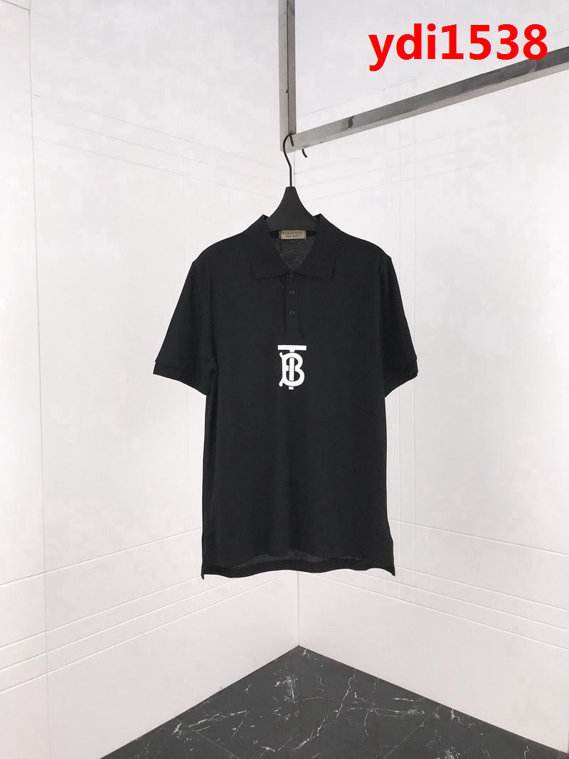 BURBERRY巴寶莉 BBR by TISCI系列 19早春新款 Polo絲光棉男款短袖 ydi1538