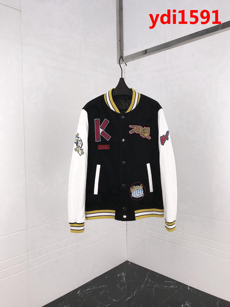 KENZO高田賢三 18ss秋冬新款 棒球款 燈芯絨外套 男女同款 ydi1591