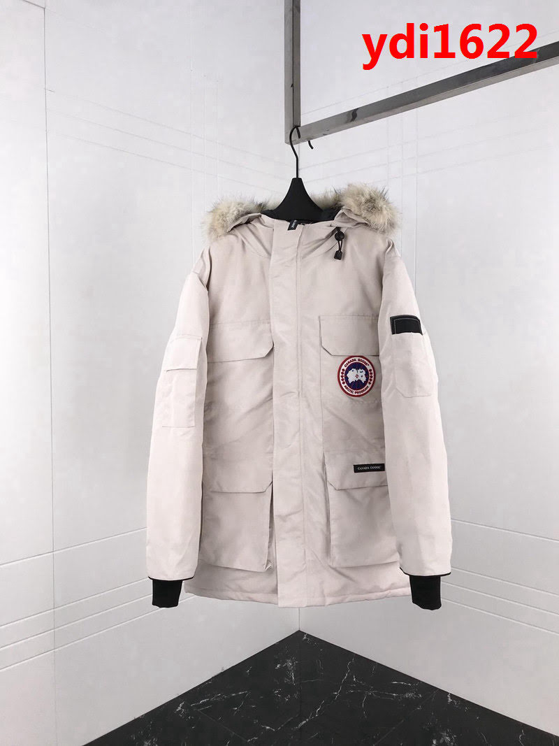 CanadaGoose加拿大鵝 明星同款 胸前章 防寒絨布羽絨服 男女同款 情侶款 ydi1622